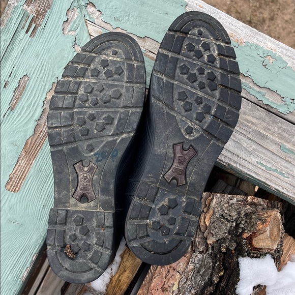 Ariat Women's Wexford Waterproof Chelsea Boot in Black Sz 9.5 B (medium width) - Picture 12 of 14